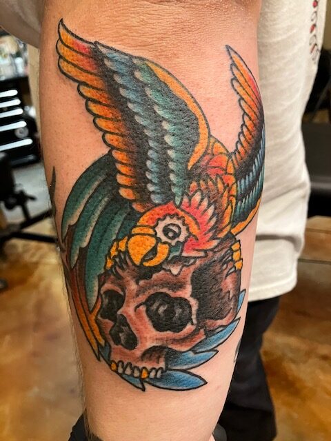 Traditional tattoos by Thomas McCall
