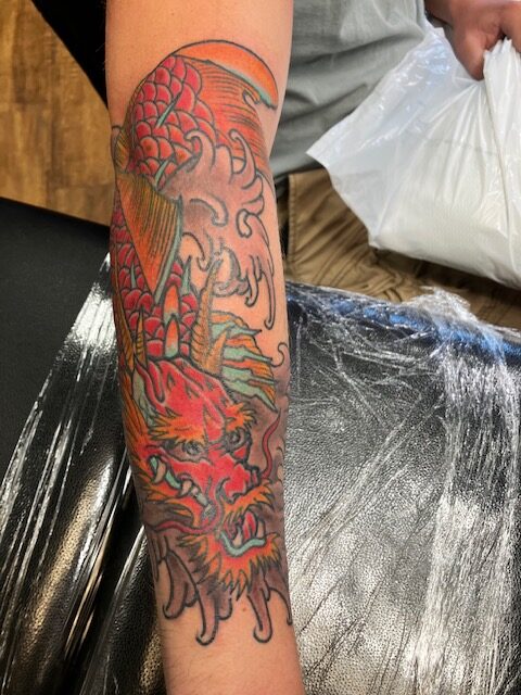 Traditional tattoos by Thomas McCall